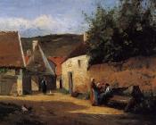 卡米耶 毕沙罗 : Village Corner